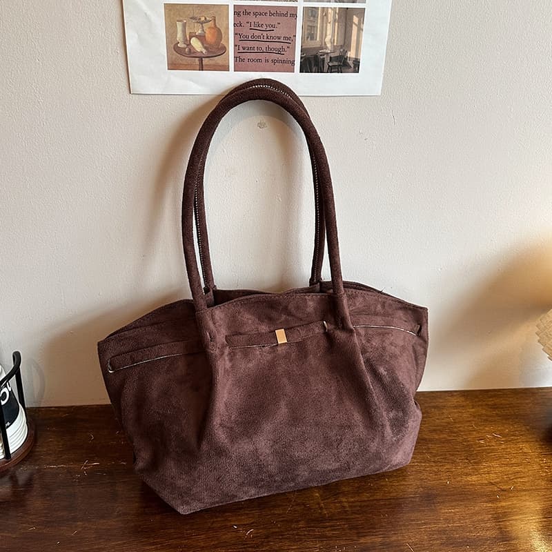(B-3175) พร้อมส่ง กระเป๋าสะพายไหล่ แฟชั่นมาใหม่ งานดี กระเป๋าขนาดใหญ่ เรียบง่าย สไตส์นี้เท่มาก…