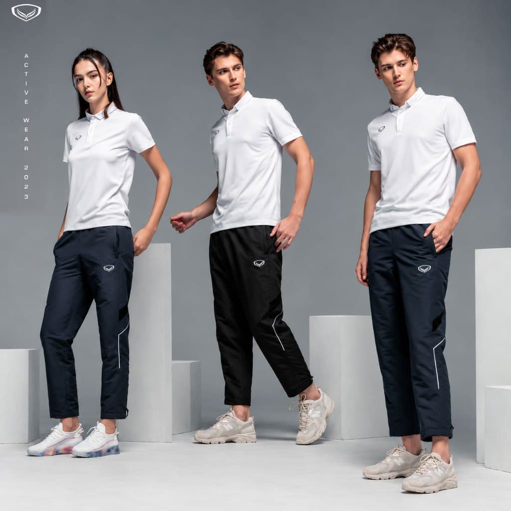 GRAND SPORT กางเกงแทร็คสูทตัดต่อข้างขา รหัส : 010229