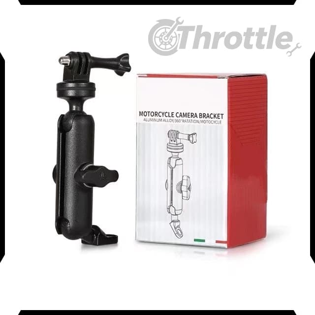 Throttle ขายึดแฮนด์ ที่ยึดกล้องแอคชั่นแคม Action Camera สําหรับมอเตอร์ไซค์ ติดตั้งง่าย พร้อมส่ง