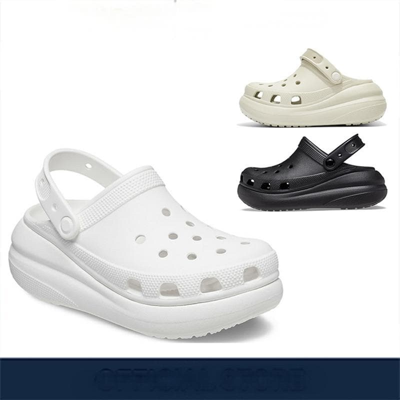 sandal Classic Men‘s sandals Hole shoes casual wear student non-slip slippers Unisex Clogs Shoes รูปที่ 1