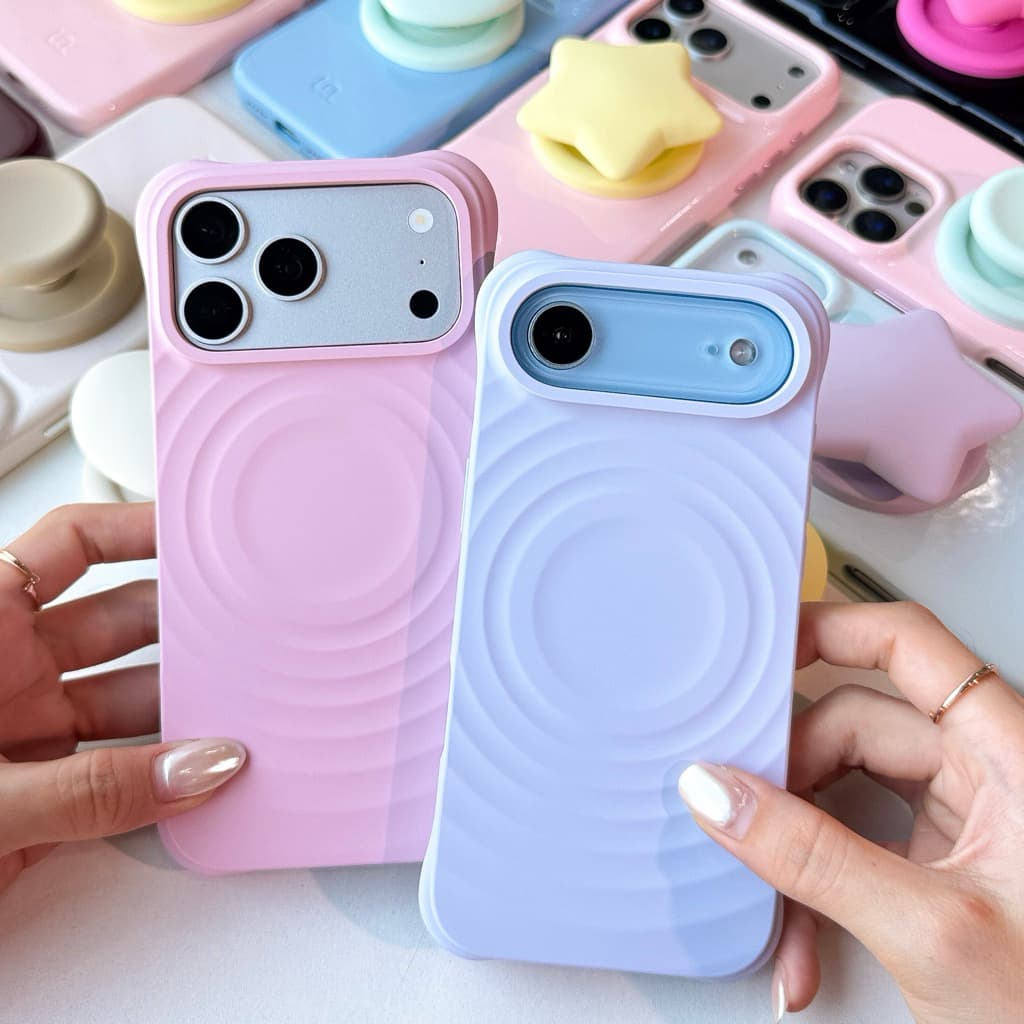 E11S188 Premium Bubble(3) เคสพรีเมี่ยมซิลิโคนเนื้อหนากันกระแทก เคสแม่เหล็กชาร์จไร้สาย เคสไอโฟน for iphone