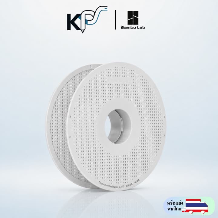 Bambu Lab Reusable Spool / Low Temperature Reusable Spool แกนม้วนเส้นใยใช้ซ้ําได้ สําหรับ Filament Refill