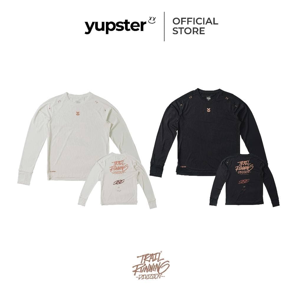 YUPSTER เสื้อวิ่งแขนยาว รุ่น [ Trail Running Division ] Unisex Running Long Sleeves ผ้าเบา แห้งไว