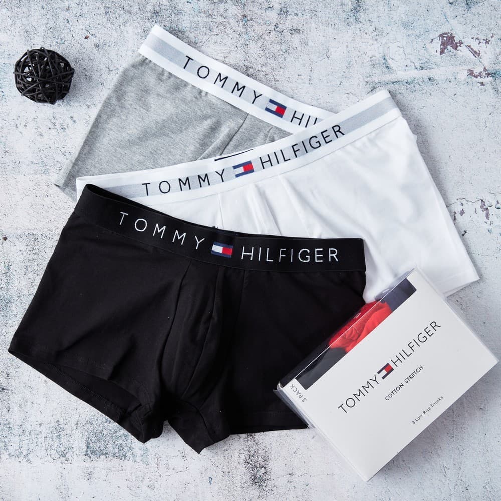 กางเกงนผู้ชาย Boxer TM Underwear (1กล่อง3ตัว) ชุดชั้นในชาย บ็อกเซอร์ขาสั้น กางเกงในผ้าฝ้าย นิ่ม ใส่สบาย…