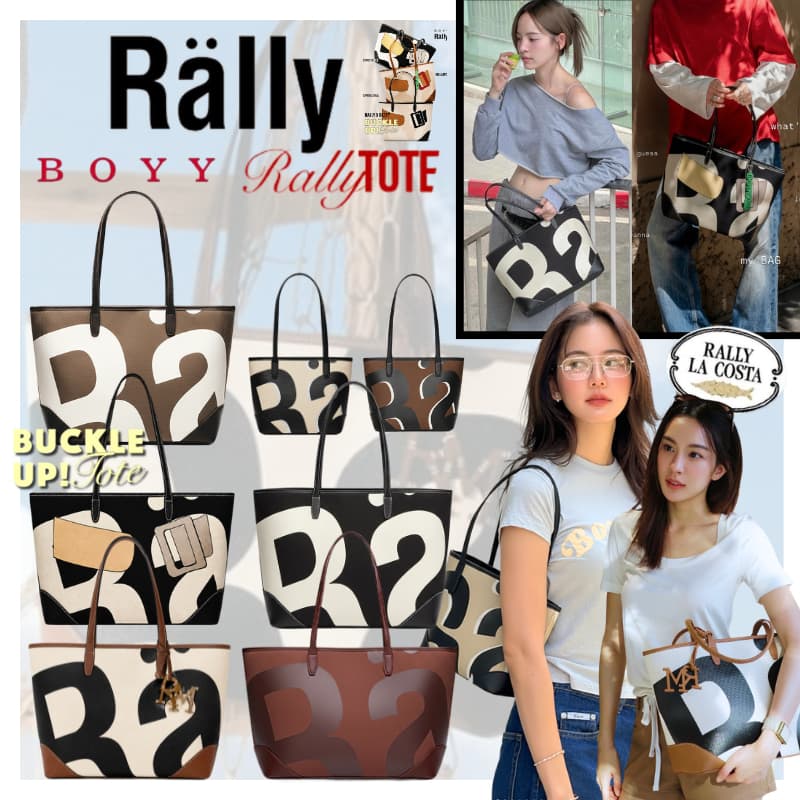 💖[ของขวัญให้ตัวเอง!]😍 แท้ Rally Mini City Tote Bag Rally Movement แรลลี มูฟเมนต์ rally the bag…