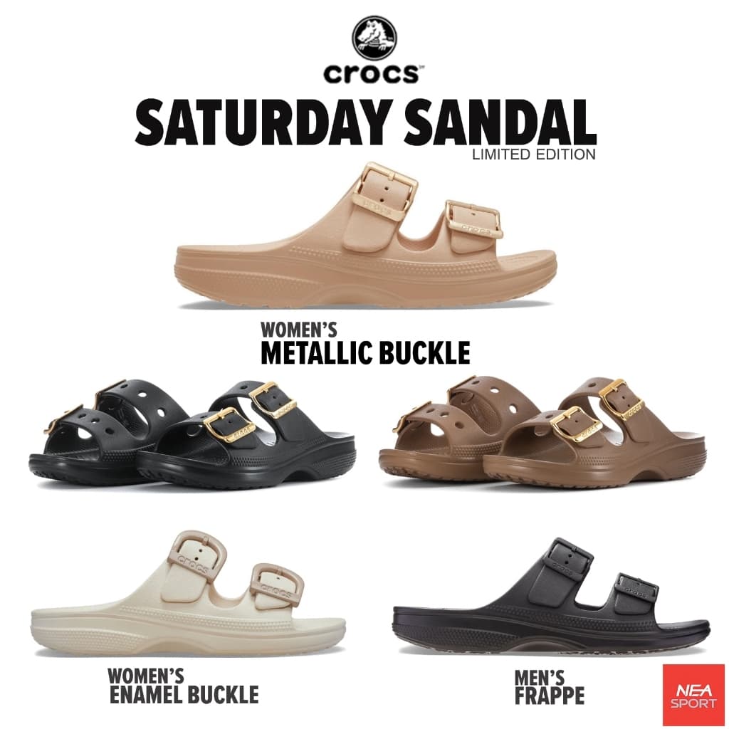 CROCS SATURDAY SANDAL รองเท้าแตะทรงสวม ครอคส์ แท้ ได้ทั้งชายและหญิง