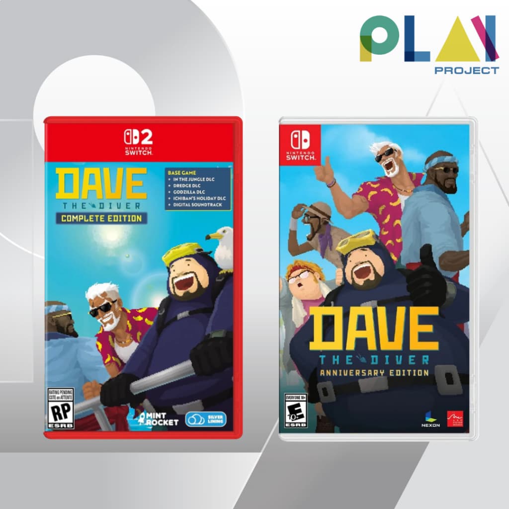 Nintendo Switch : Dave The Diver [มือ1] [แผ่นเกมนินเทนโด้ สวิตช์]