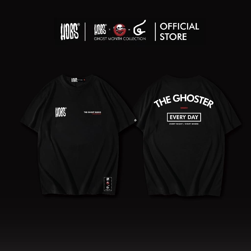Hobs® x The Ghost Radio4 | เสื้อยืด | T-Shirt | Ghost collection | Ghost month