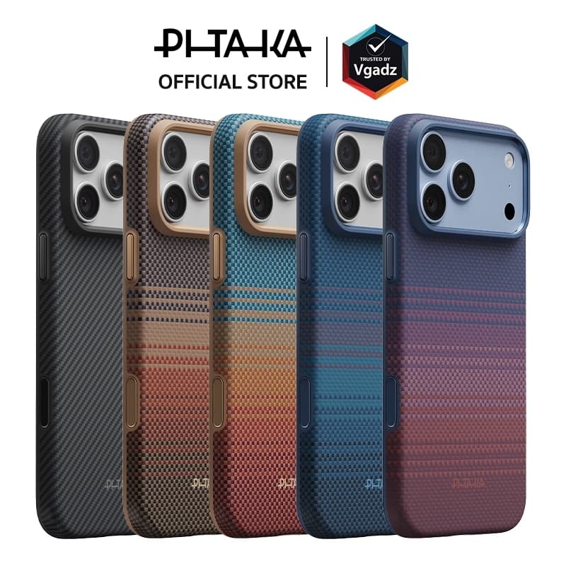 Pitaka เคสสําหรับ iPhone 18 Pro / 18 Pro Max / 17 Pro / 17 Pro Max รุ่น Summa Case