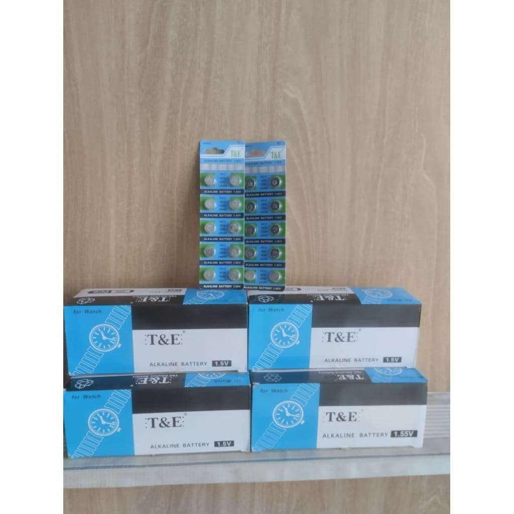 * * ยกกล่อง ** ถ่านอัลคาไลน์ AG13/LR44W/SR44/A76(ทั้งหมด คือขนาดเดียวกัน) 1.55V ใช้ได้กับ นาฬิกา ของเล่น…