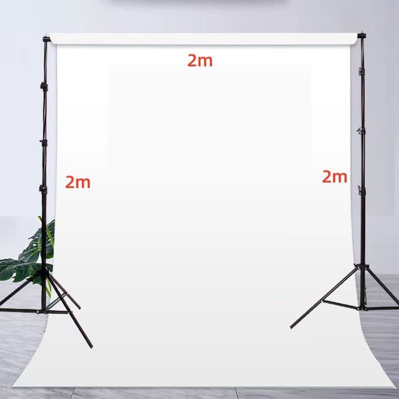 2*2M Green screen โครงถ่ายภาพ ฉากหลังถ่ายภาพ ฉากถ่ายรูป ฉากสตูดิโอ เลือกขนาดด้านใน live stream video รูปที่ 1