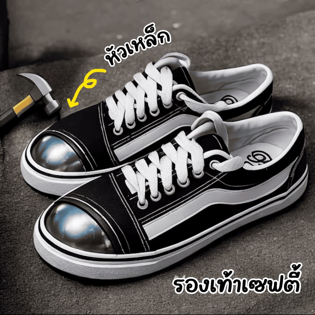 รองเท้าเซฟตี้ PANDO E8 SAM1 L-289 Safety หัวเหล็ก กันกระแทก ใส่ทํางานได้ ใส่เที่ยวก็เท่ ไซซ์ 39-45