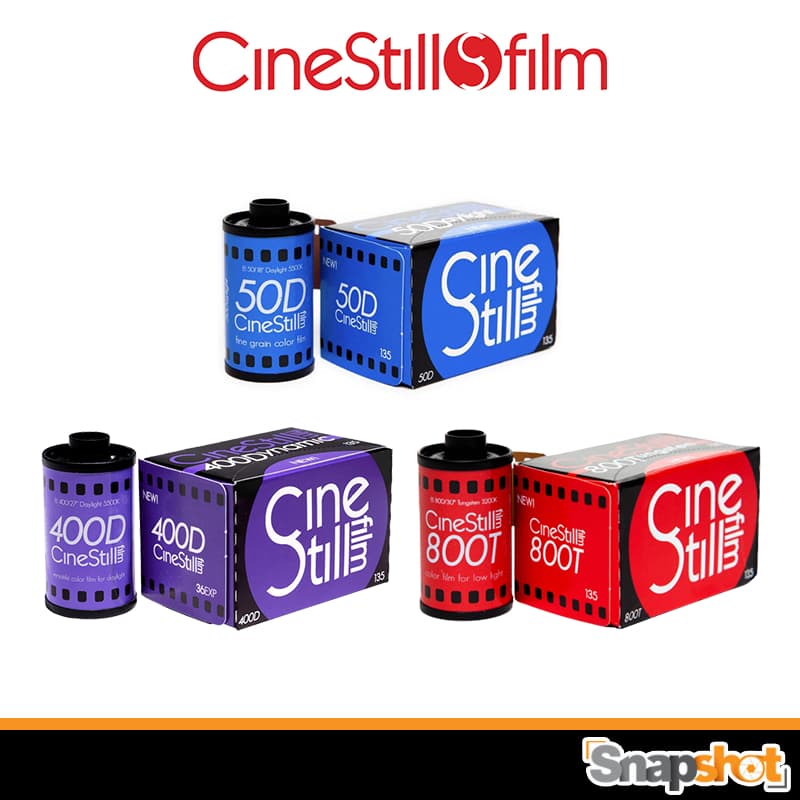 ฟิล์มสี CineStill 50Daylight / 400Dynamic / 800Tungsten Color Negative Film 35mm ฟิล์ม 135