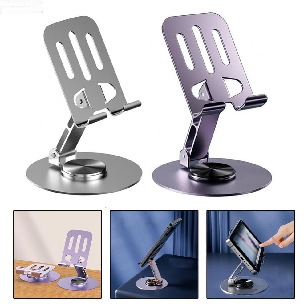 ขาตั้งโทรศัพท์ แท่นวาง แท็บเล็ต tablet stand อลูมิเนียมแท่นวางโทรศัพท์มือถือ ที่วางแท็บเล็ต แข็งแรง ทนทาน