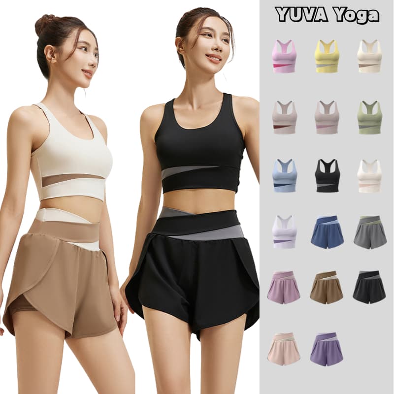 ชุดกีฬาโยคะ Yoga Sport Clothing การออกแบบการจับคู่สี เสื้อผ้าโยคะ เหมาะกับกีฬาทุกประเภท…