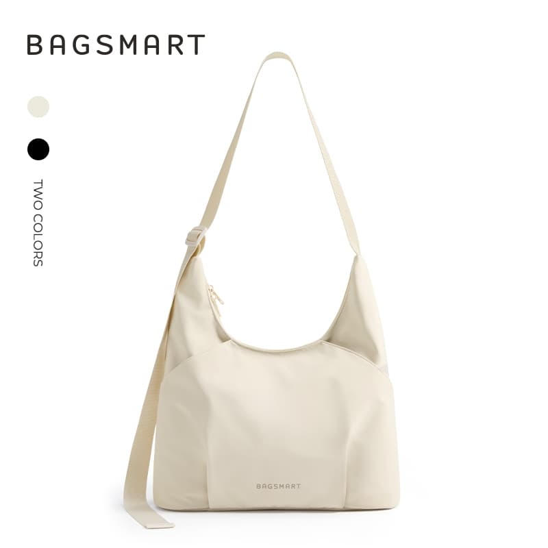 BAGSMART กระเป๋าสะพายข้างอเนกประสงค์ น้ําหนักเบา กระเป๋าถือกันน้ํา เหมาะใช้ประจําวัน ท่องเที่ยว เดินทางทํางาน…
