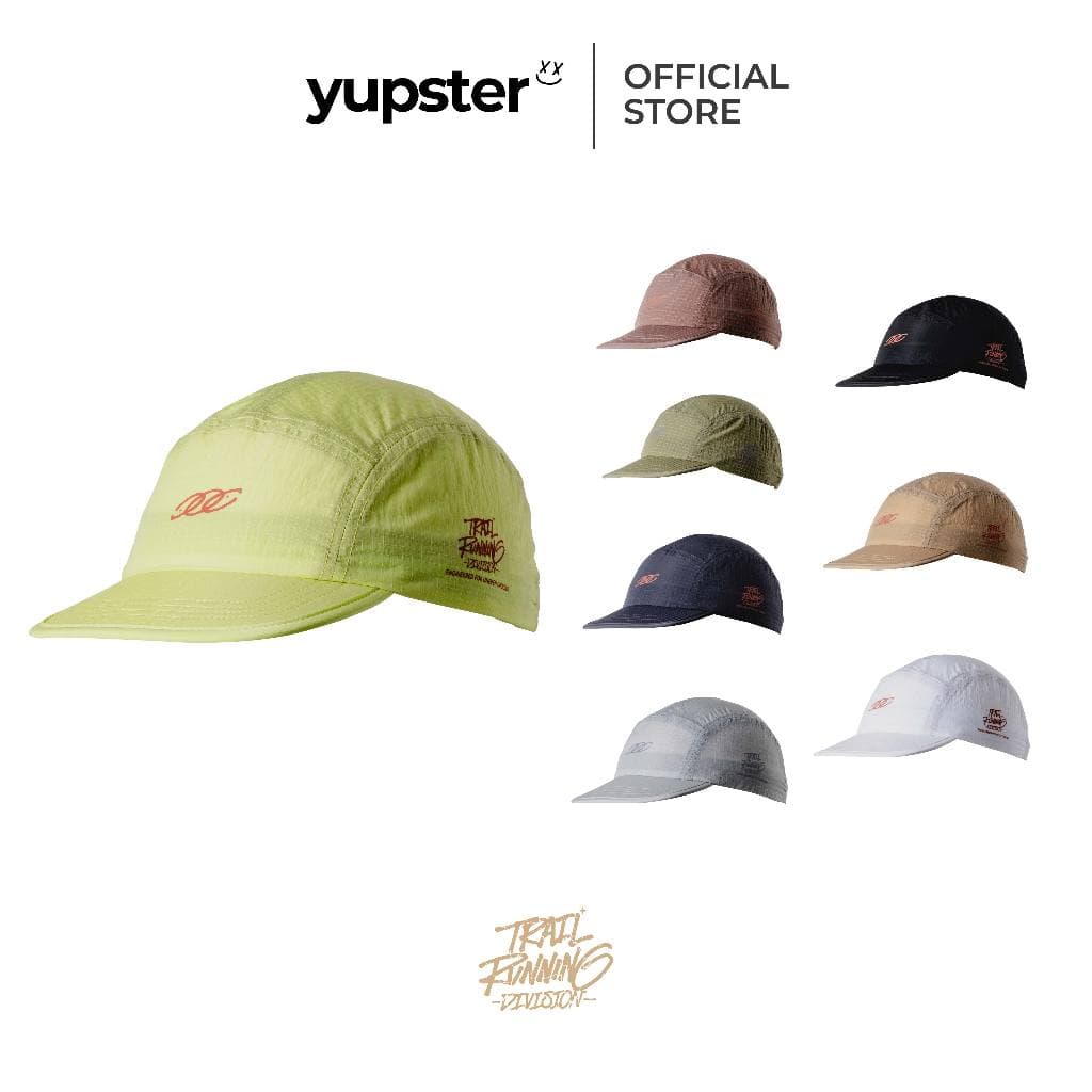 YUPSTER หมวก Trail Running Division หมวกวิ่ง 5 Panel | 56 CM หมวกเทรล หมวกกันแดด