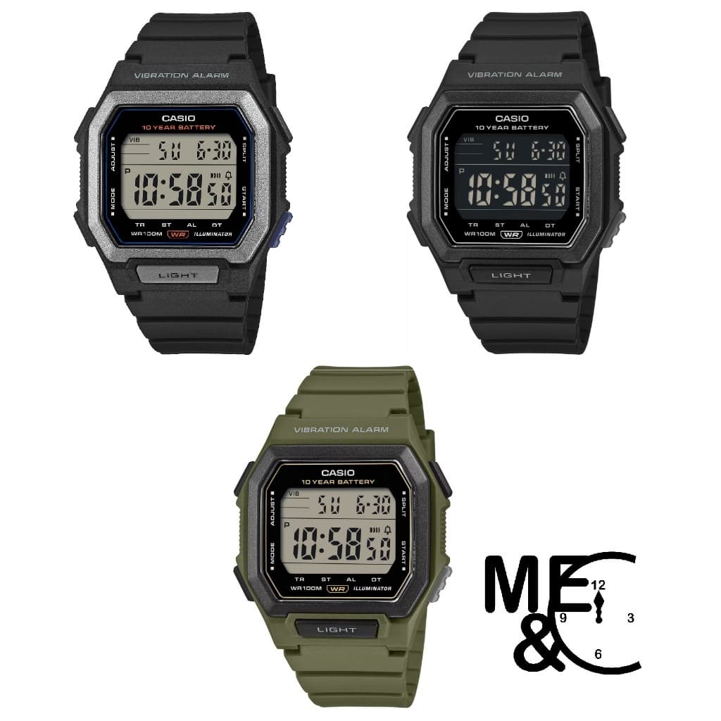 CASIO W-738 ของแท้ ประกันศูนย์ CMG