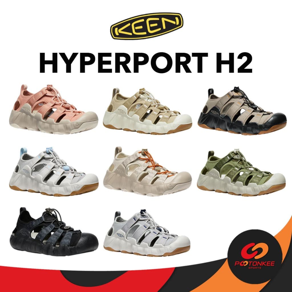 KEEN HYPERPORT H2 รองเท้าเท้าแตะแบบสวม หญิง ชาย น้ําหนักเบา รูปที่ 1