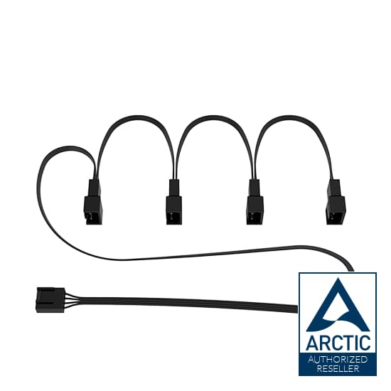 ARTCTIC 4-PIN PWM FAN SPLITTER CABLE (Cable / สายวายพ่วงพัดลม)