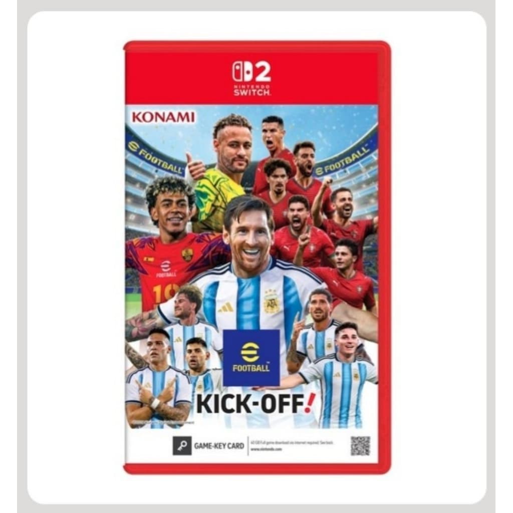 สินค้าพร้อมส่ง ไม่ต้องรอeFootball Kick-Off ใหม่ล่าสุดบน Nintendo Switch 2 (NS2)