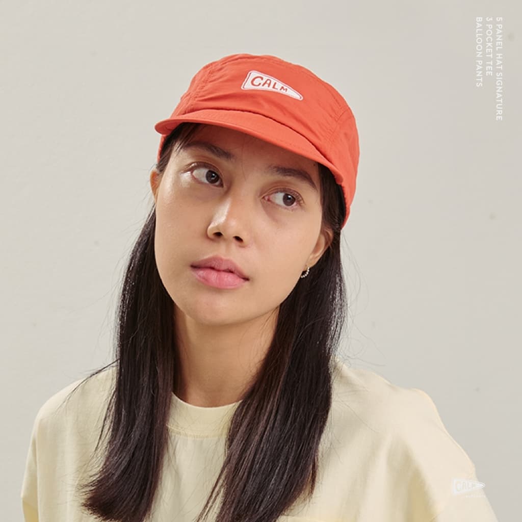 5Panel Signature Cap | The Legend of Calm Outdoors หมวกห้าพับ ซิกเนเจอร์