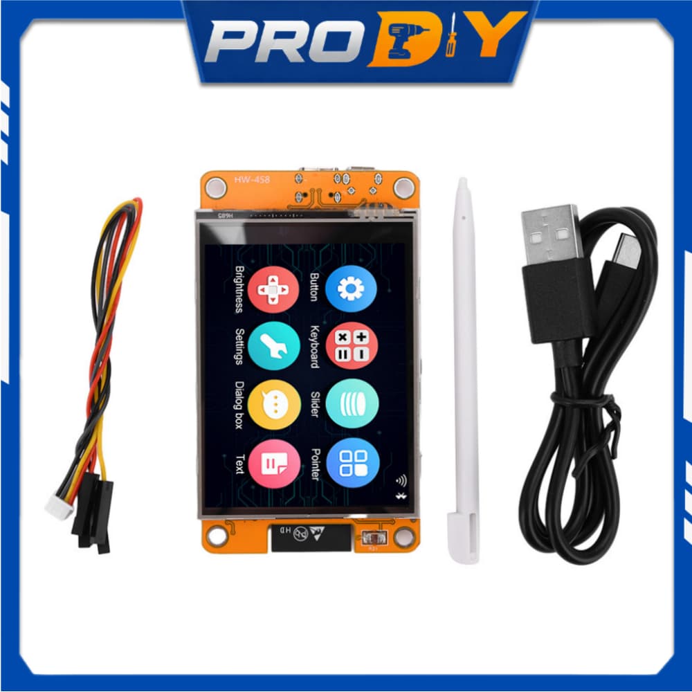 COD🚚Esp32 Arduino LVGL WIFI& บอร์ดทดลองบลูทูธ 2.8 นิ้ว 240*320 หน้าจอแสดงผลอัจฉริยะ โมดูล LCD TFT…