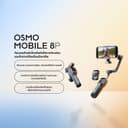 DJI Osmo Mobile 8P - Smartphone Stabilizer | ไม้กันสั่นมีรีโมท | ใช้ได้นาน 10 ชม. | สามารถติดตามคน สัตว์ได้