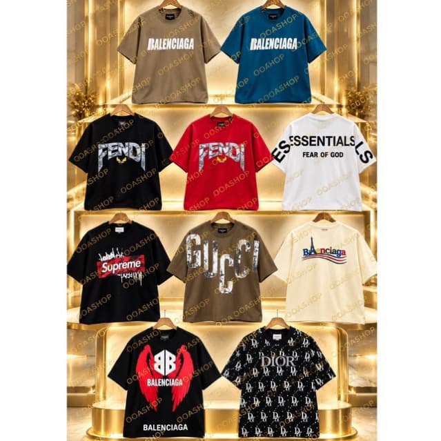 •เสื้อยืดOversizeรวมแบรนด์ Size M F
