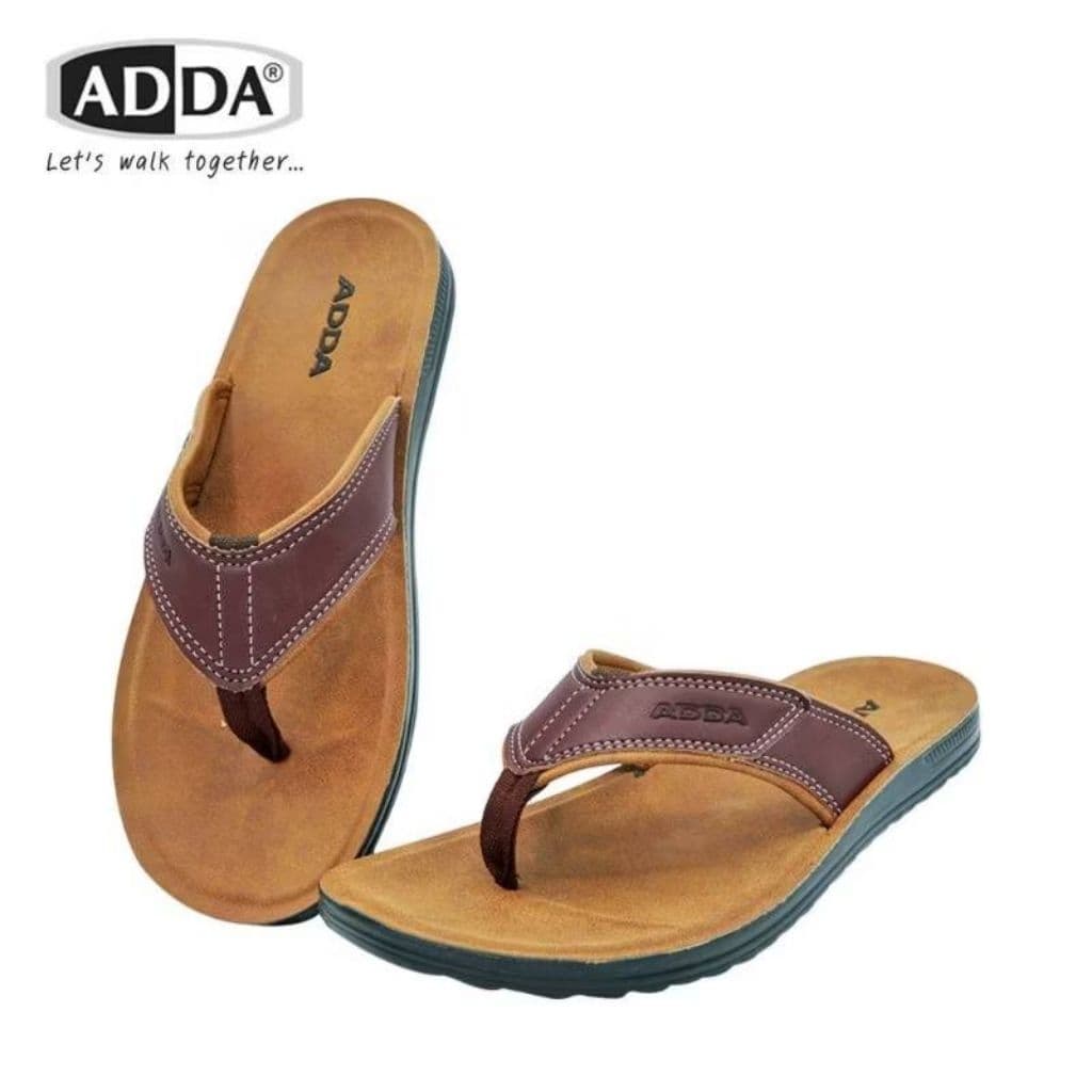 ADDA PU รองเท้าแตะ​ลําลอง​แบบหูหนีบ รุ่น 72F03 ไซส์​ : 39 - 43