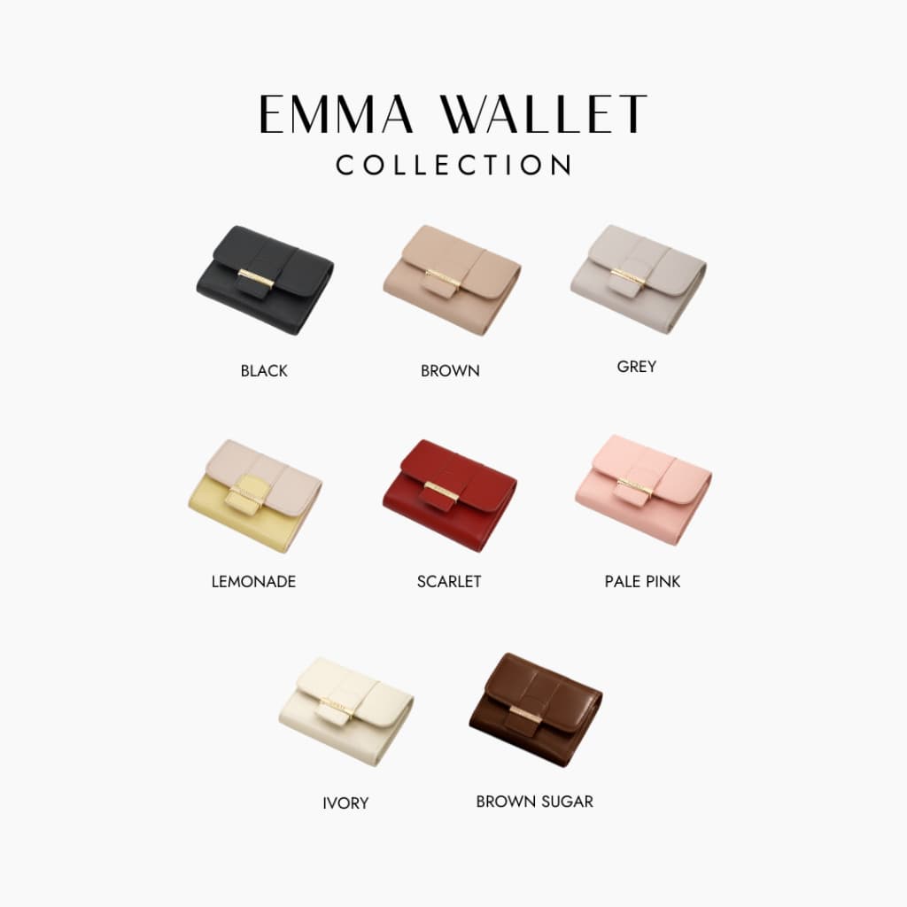 COZII : กระเป๋าสตางค์ EMMA Wallet (8สี)