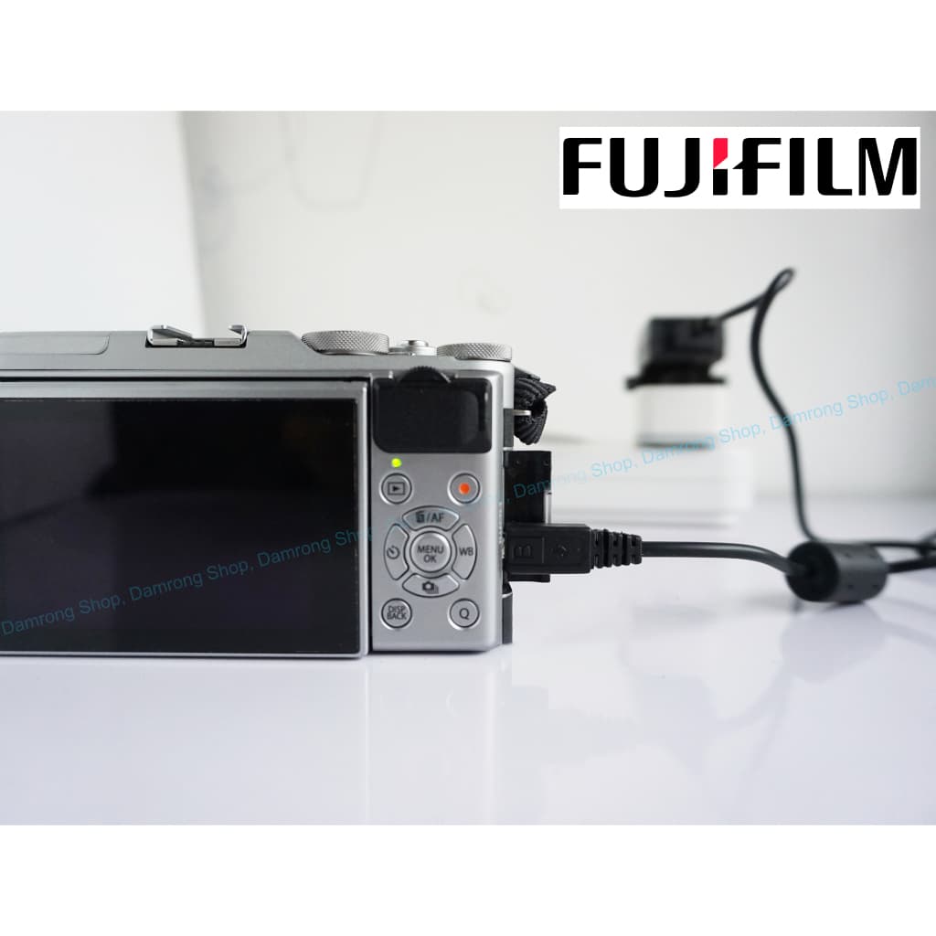 สายชาร์จ USB & สายลิ้งดาต้า กล้อง Fuji XA3 XA5 XA10 XT100 XT10 XT20 ของใหม่ พร้อมส่ง +หัวชาร์จ USB