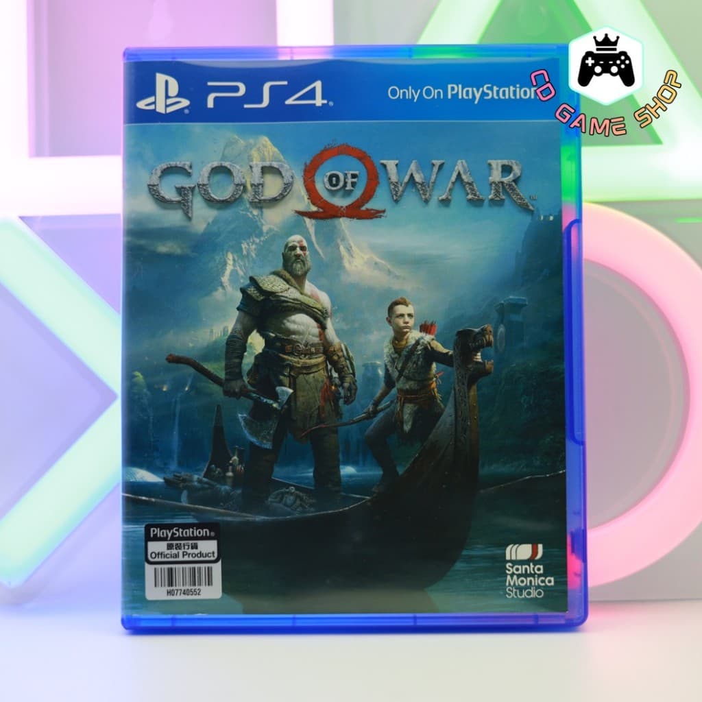 แผ่นเกมส์ PS4 God of War (มือ 2) พร้อมส่ง