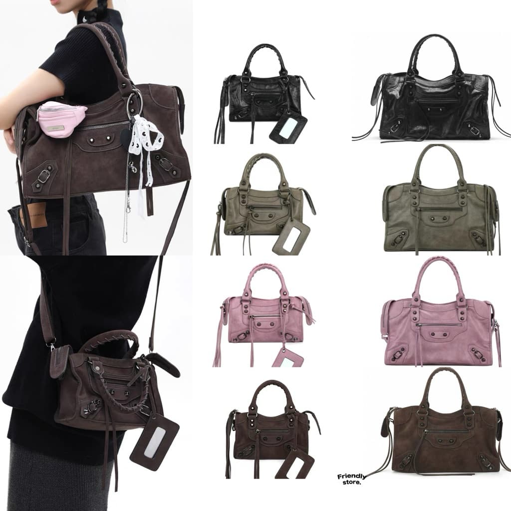 (pre-order/พร้อมส่งดูที่ตัวเลือก) jandress - paris square bag 2 ไซส์ รอบโปร ของแท้