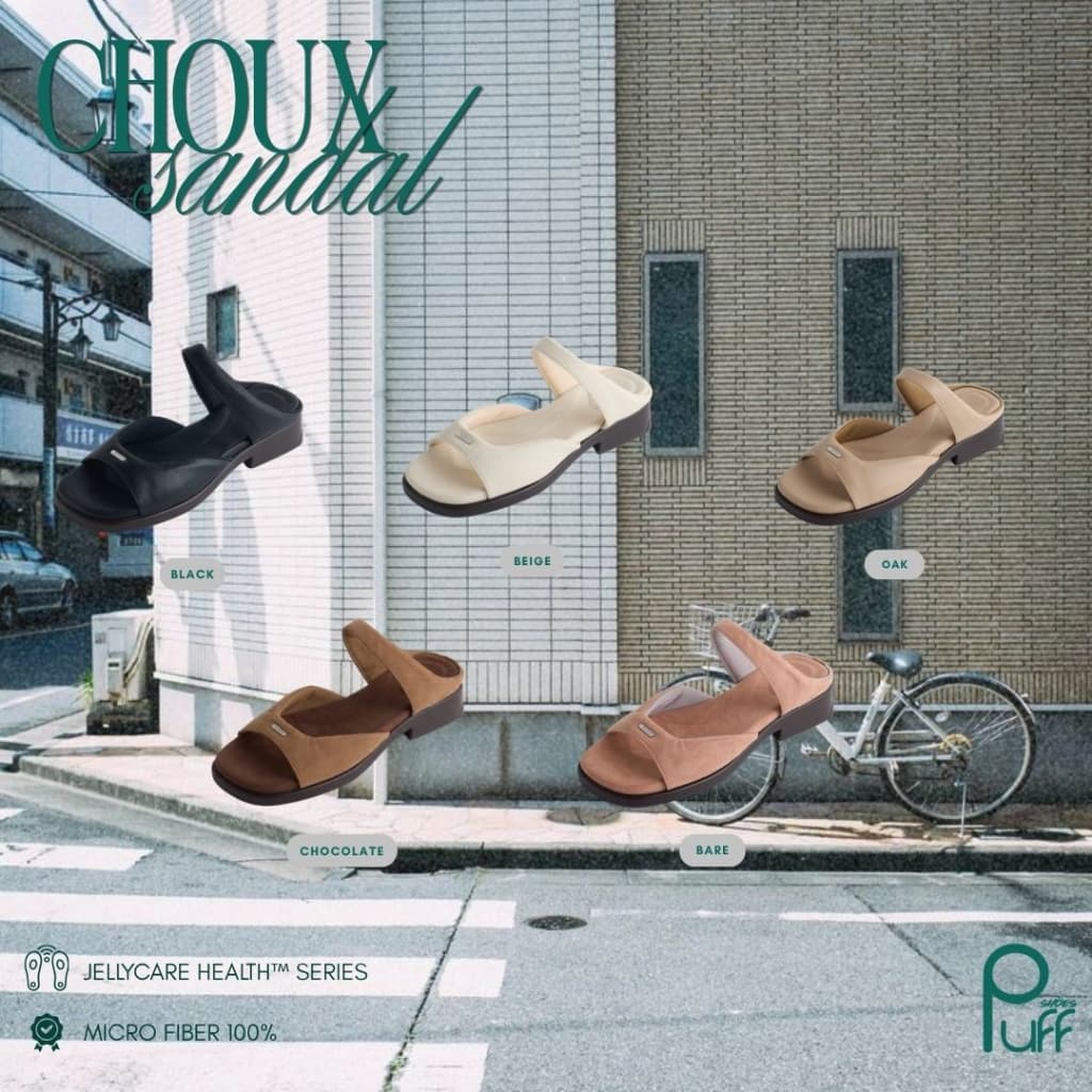PUFFSHOES.OFFICIAL : Choux Sandal รูปที่ 1