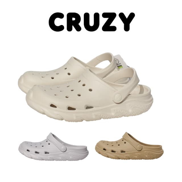 CRUZY DECO รองเท้าสายรัดหลัง(แถมตัวติด)