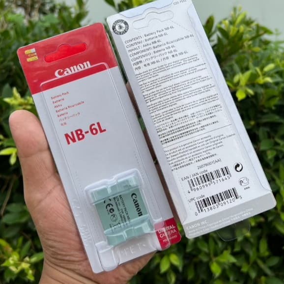 (COD) แบตเตอร์รี่ Canon NB-6L & สายชาร์จ Canon IXUS 105 200 IS 210 300 HS 310 HS 85 IS 95 IS IXY 200F 30S 31S…