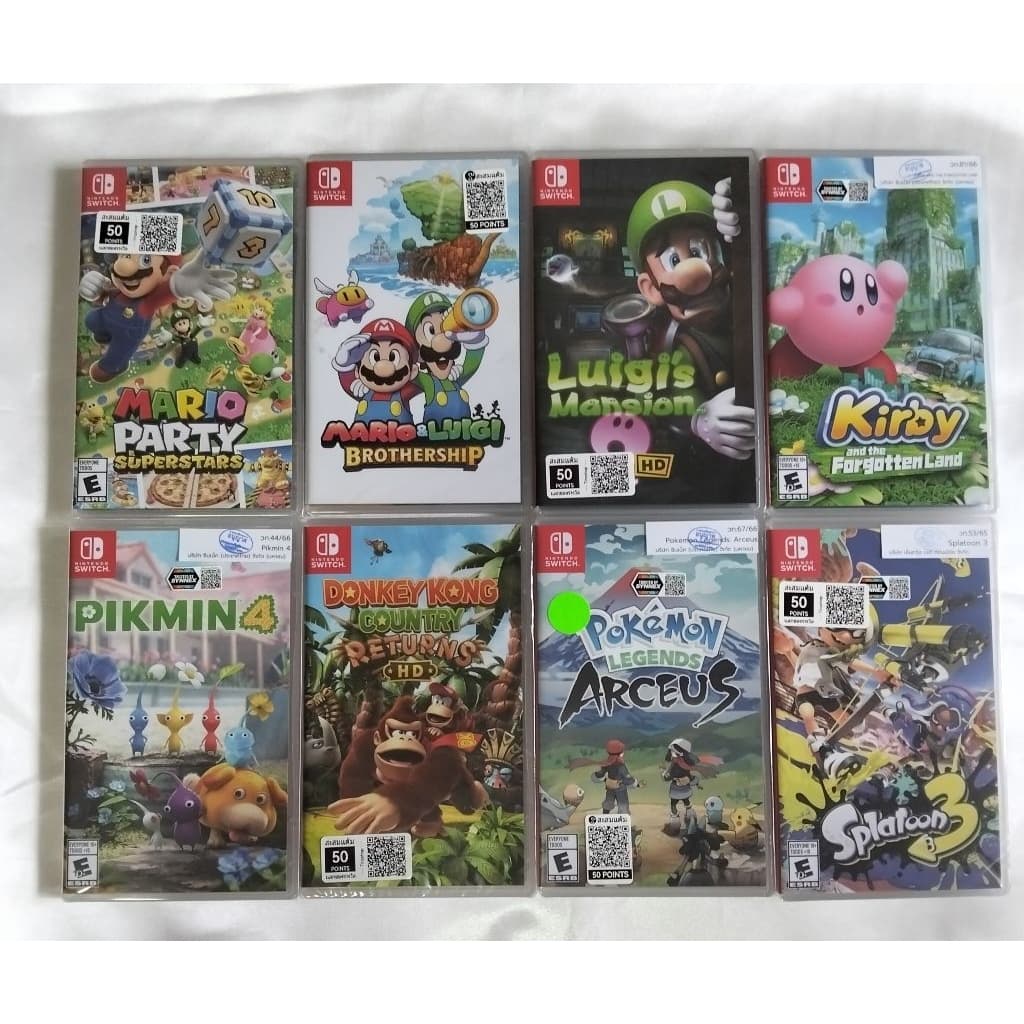 แผ่นเกม มือ1 Nintendo Switch