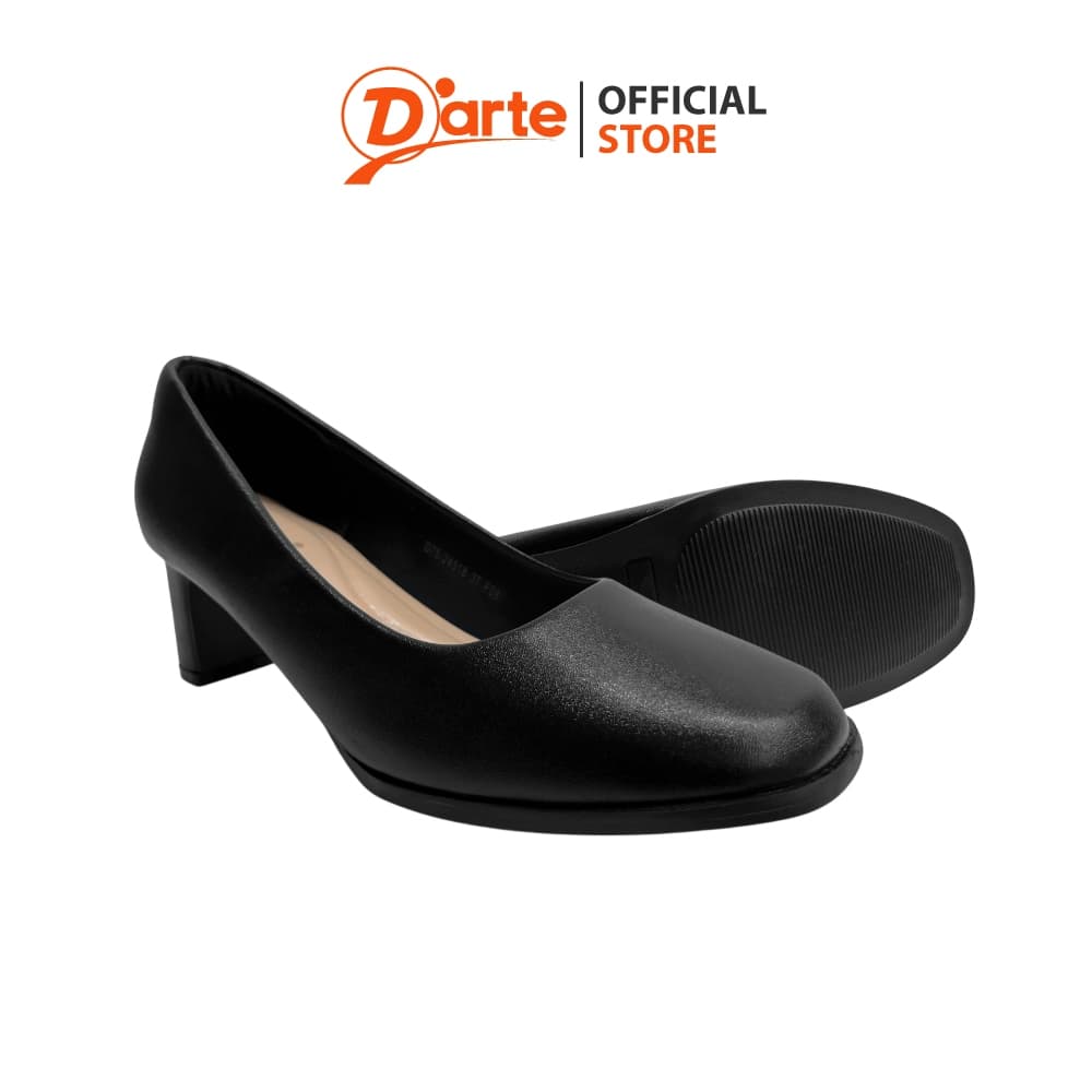 D'ARTE (ดาร์เต้) รองเท้าส้นสูง (ทรง Pump) รองเท้ารับปริญญา หัวเหลี่ยม ส้นสูง 2.2นิ้ว รุ่น D75-24518