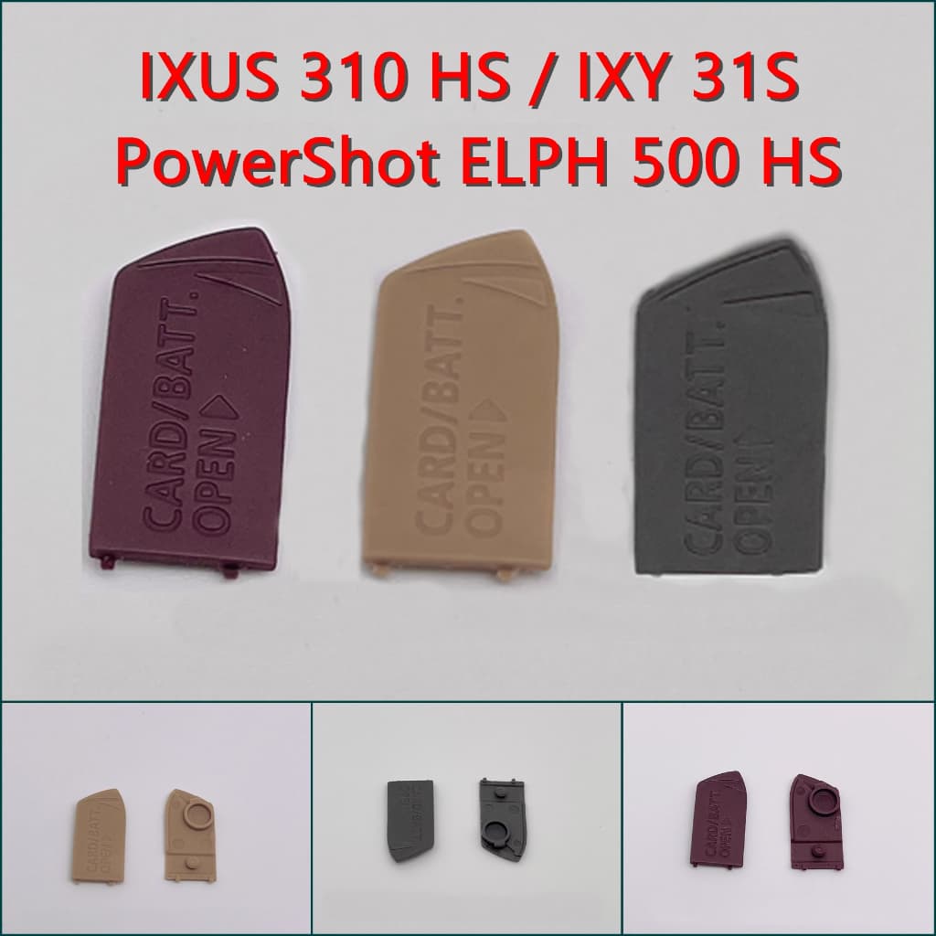 Rear Item ยางอะไหล่ ยางฝาแบตเตอรี่ ยางฝาแบตกล้อง IXUS 310 HS, IXY 31S, PowerShot ELPH 500 HS มือ 1