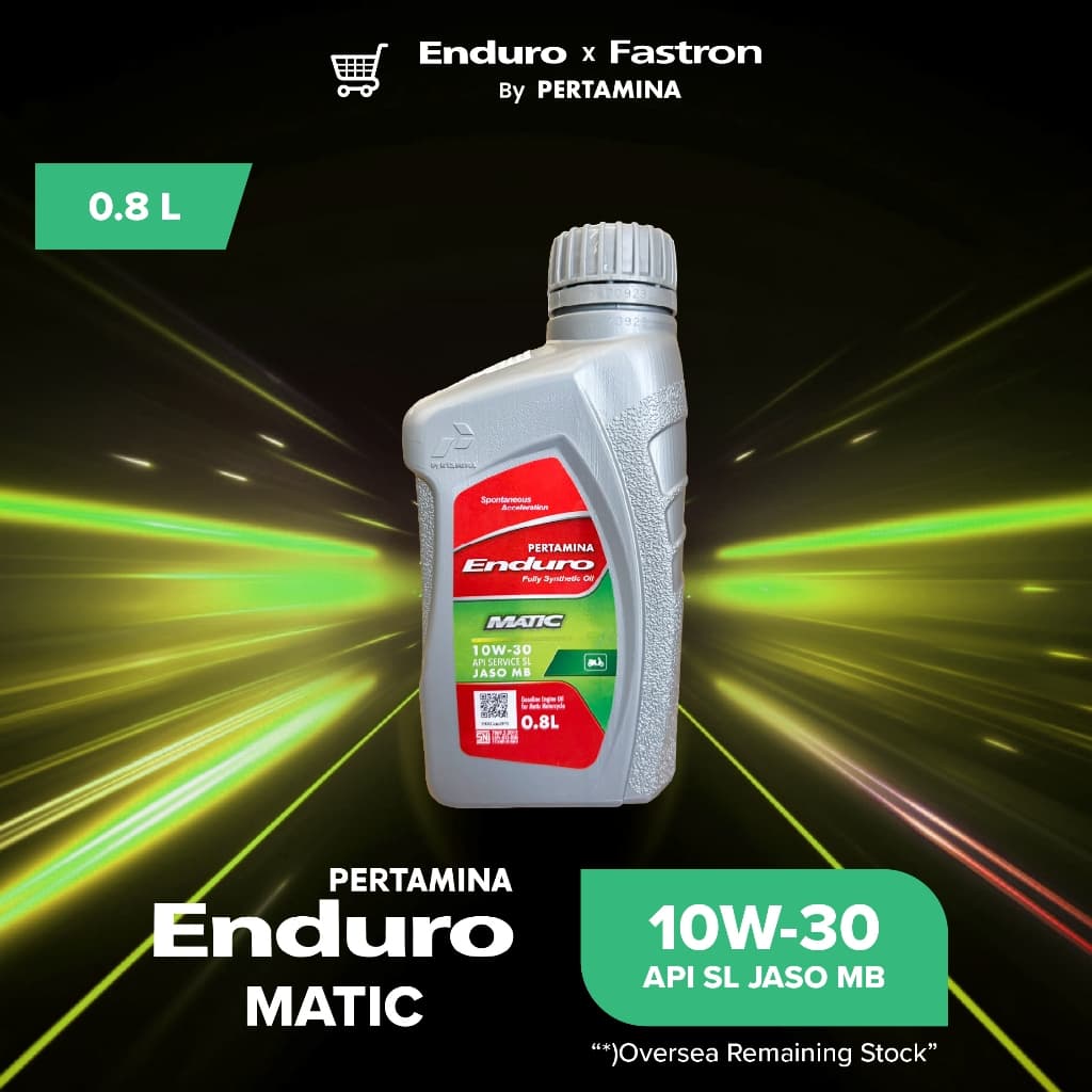 ENDURO MATIC 10W30 ขนาด 0.8L น้ํามันเครื่องสําหรับรถจักรยานยนต์เกียร์อัตโนมัติ [oversea remaining stock]