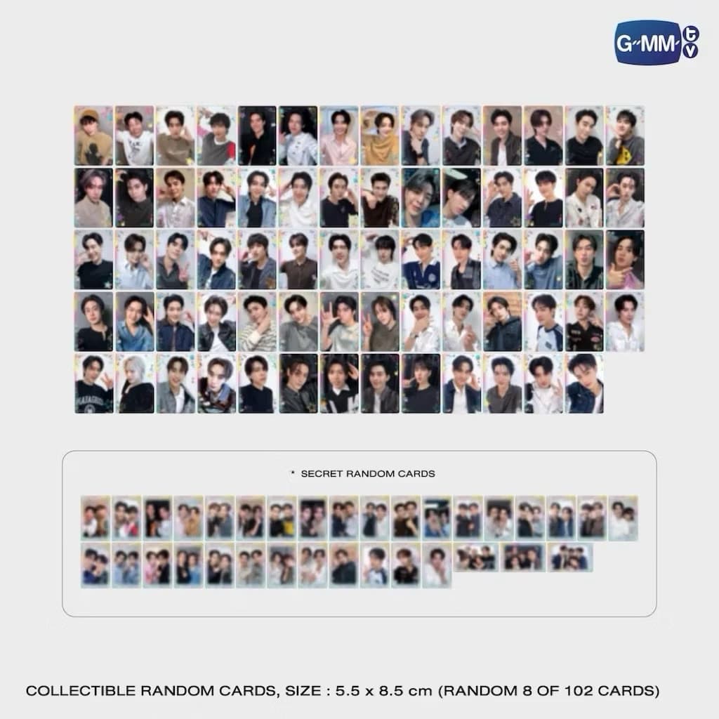 boy card การ์ด selfie heart shot : gmmtv fanival 2026