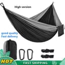 camping hammock camp 270x140cm เปลญวนผู้ใหญ่ เปล เปลสนาม พร้อมเชือก