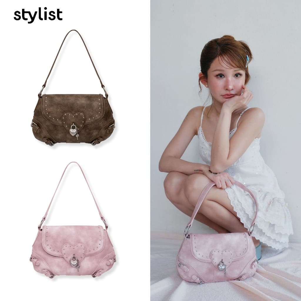 (พร้อมส่ง โค้ด 30% Max 1,000) STYLIST x Brinkkty - Viola กระเป๋า shoulder bag สไตล์วินเทจ