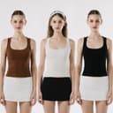 Stayslay.bkk | NEW TANK 03 (เสื้อกล้ามเข้ารูปผ้าหนาทรงสวยมีหลายสี)