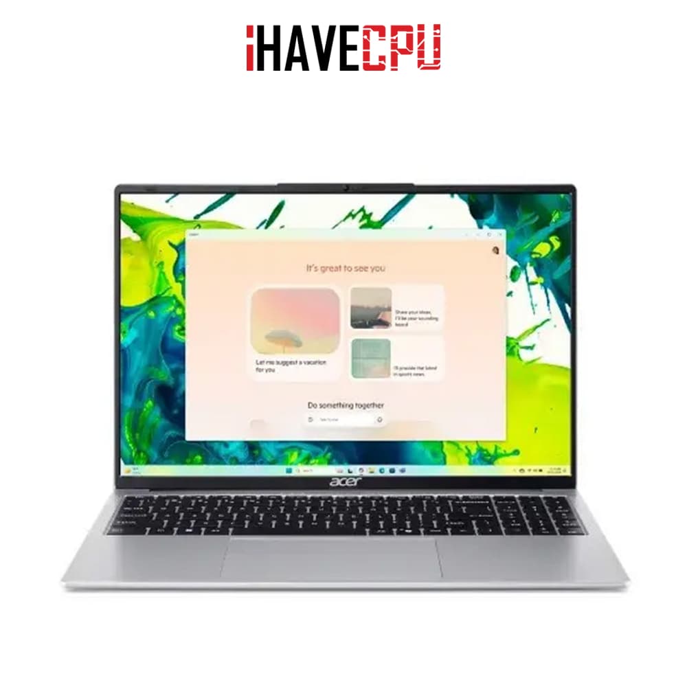 โน้ตบุ๊ค (notebook) iHAVECPU ACER ASPIRE LITE 16 AL16-71P-506A (LIGHT SILVER) รูปที่ 1