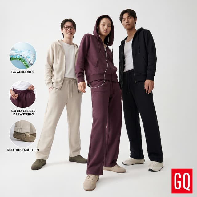 GQ Minimal Sweatpants กางเกงลําลองขายาว ช่วยลดการสะสมของแบคทีเรีย ผ้านุ่มสบาย ใส่ขึ้นเครื่องได้แอร์พอร์ตลุค
