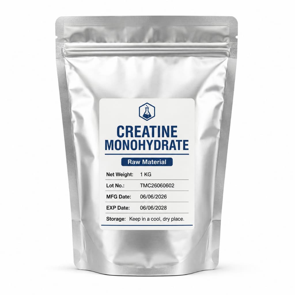 ขายส่ง ครีเอทีน โมโนไฮเดรต 100% | Creatine Monohydrate micronized 200 Mesh วัตถุดิบ Sports Nutrition รูปที่ 1