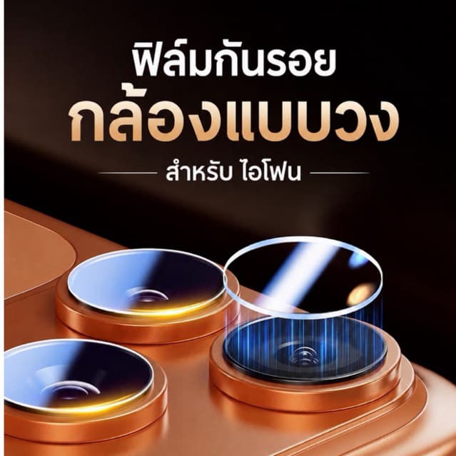 ฟิล์มกันรอยกล้อง ด้านหลัง สําหรับไอโฟน SE3 6 7+ 8+ Xsmax X 11 13promax 14 14PRO 14plus 15promax 16promax…