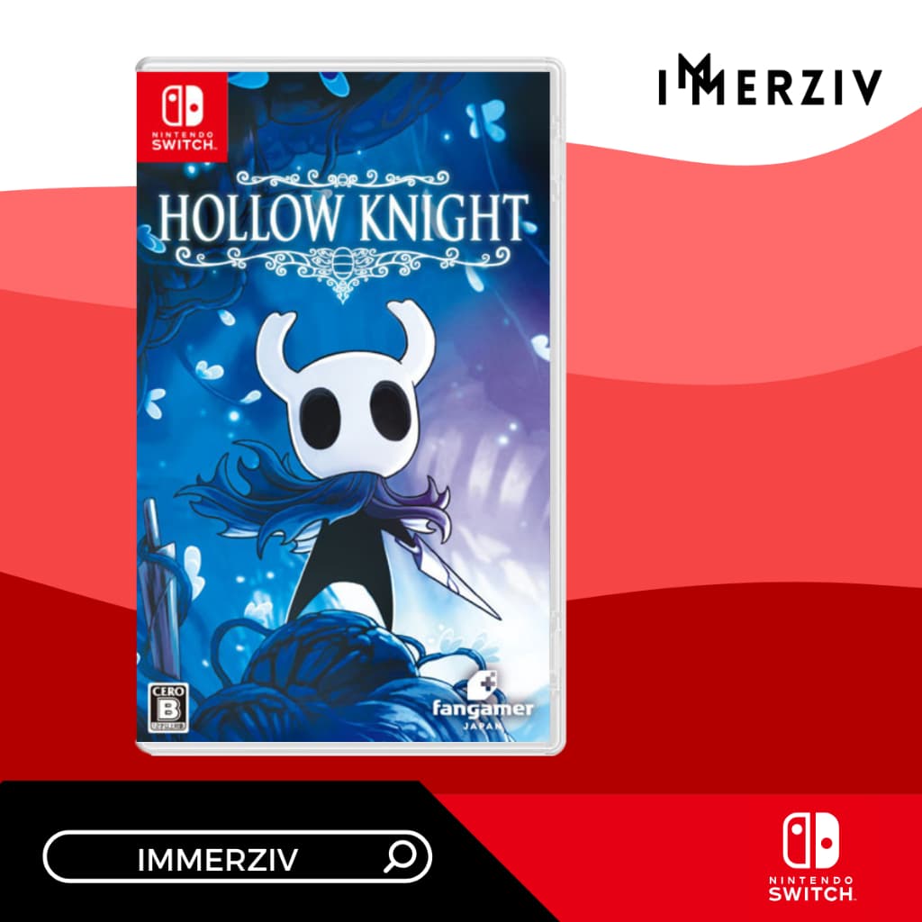 (พร้อมส่ง) SWITCH HOLLOW KNIGHT (R2/JP) (GAME) (ENG) (BY IMMERZIV)